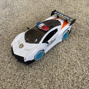 Electric Police Car Rotatable 360 Sounds and Lights